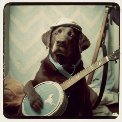 Julianboehm_prombt_photograph_of_a_Labrador_Retriever_playing_B_18b181cb-bb56-4915-806c-14a9d8a45cb9